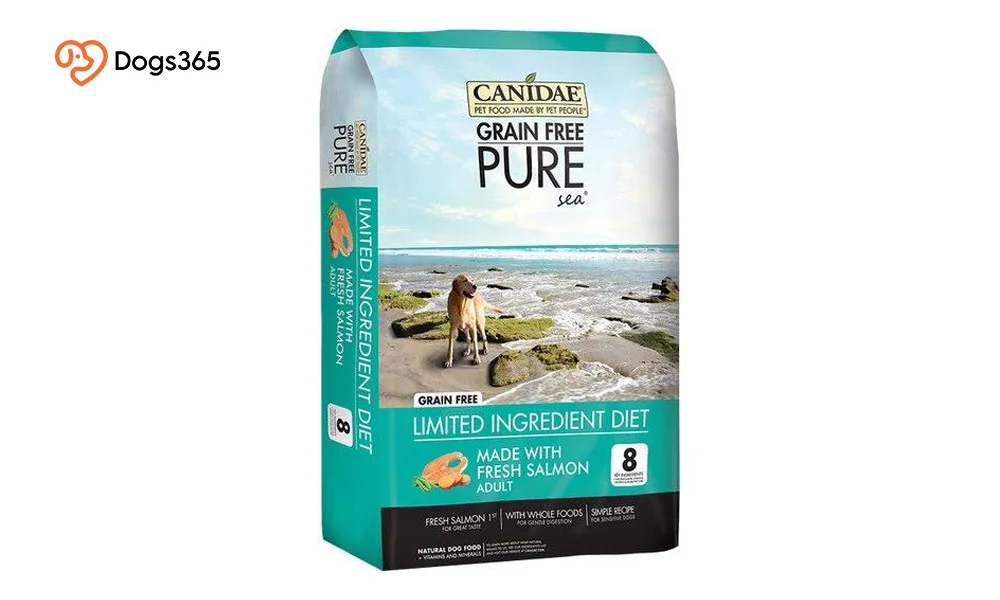 2. Canidae Grain-Free Pure Real Salmon and Sweet Potato Dry dog food